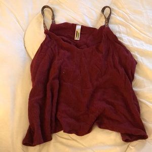 FTC size small maroon tank